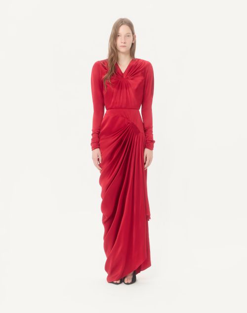 Valentino - Crepe Satin Gown - Paris - Woman - Gowns